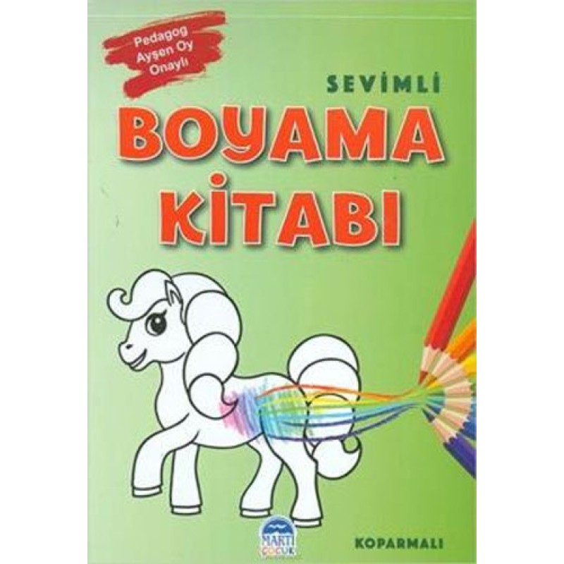 Koparmalı Sevimli Boyama Kitabı Koparmalı Sevimli Boyama Kitabı