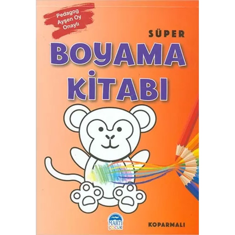 Koparmalı Süper Boyama Kitabı Koparmalı Süper Boyama Kitabı