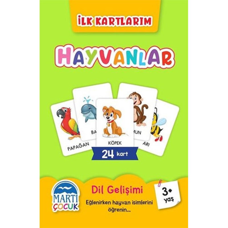 İlk Kartlarım - Hayvanlar İlk Kartlarım - Hayvanlar