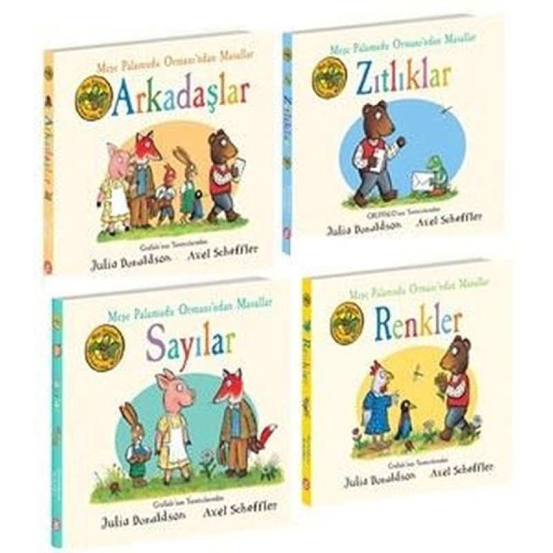 Meşe Palamudu Ormanından Masallar - 4 Kitap Takım Meşe Palamudu Ormanından Masallar - 4 Kitap Takım
