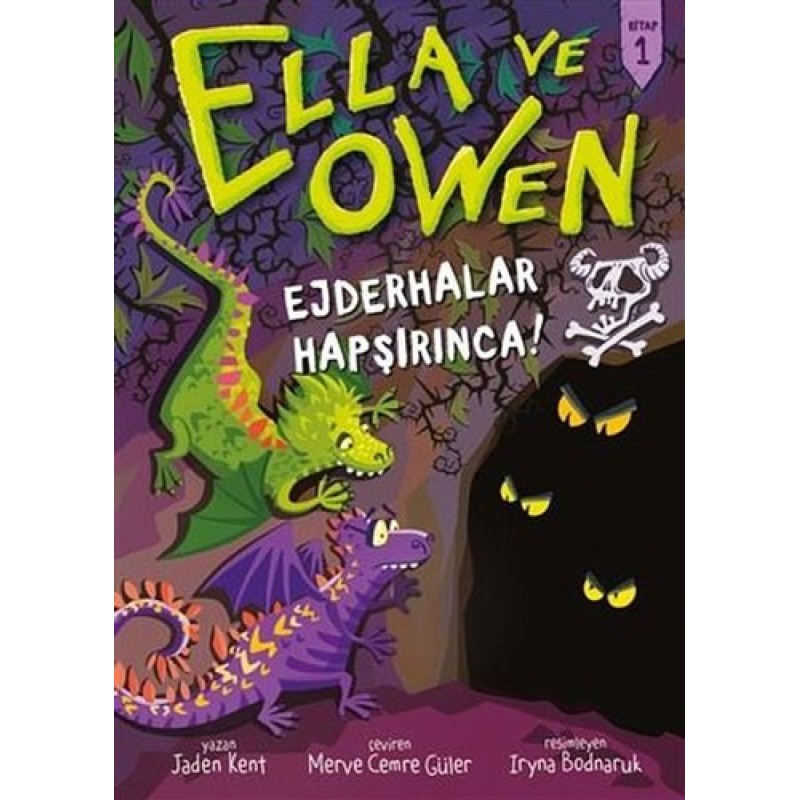 Ella ve Owen 1 - Ejderhalar Hapşırınca! (Ciltli) Ella ve Owen 1 - Ejderhalar Hapşırınca! (Ciltli)