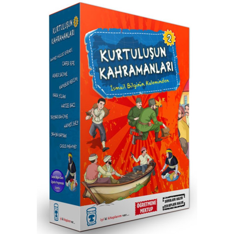 Kurtuluşun Kahramanları Seti 2 - 10 Kitap Takım