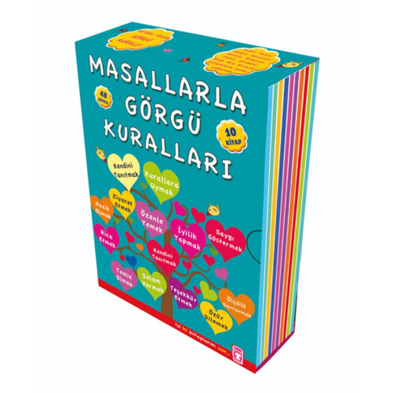 Masallarla Görgü Kuralları - 10 Kitap Takım