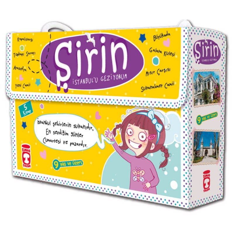 Şirin İstanbulu Geziyorum 1 Set - (5 Kitap) Şirin İstanbulu Geziyorum 1 Set - (5 Kitap)
