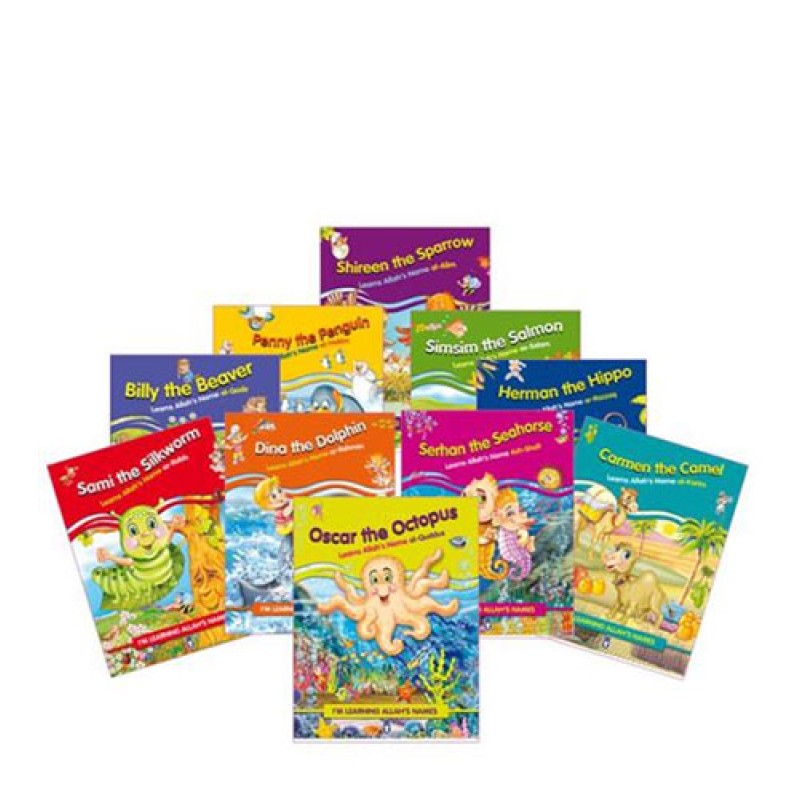 Allahın İsimlerini Öğreniyorum 1 - 10 Kitap Set