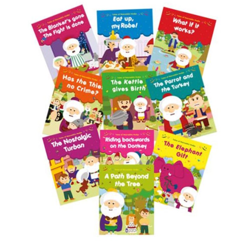 Nasreddin Hoca Fıkraları Set - Tales Of Nasreddin Hodja - 10 Kitap Takım Nasreddin Hoca Fıkraları Set - Tales Of Nasreddin Hodja - 10 Kitap Takım