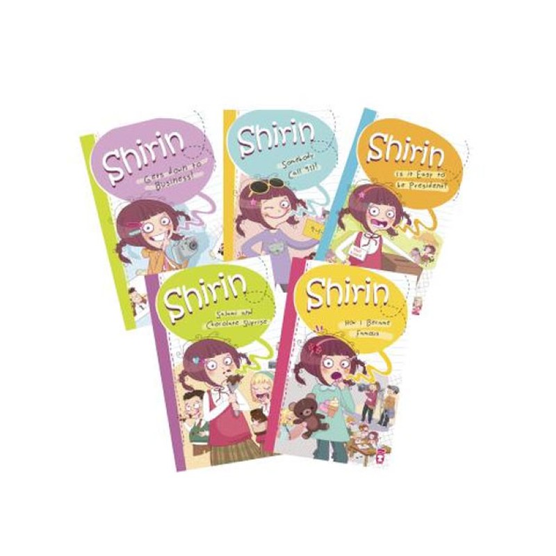 Şirin İş Başında 1 Set - Shirin İngilizce - 5 Kitap Takım Şirin İş Başında 1 Set - Shirin İngilizce - 5 Kitap Takım