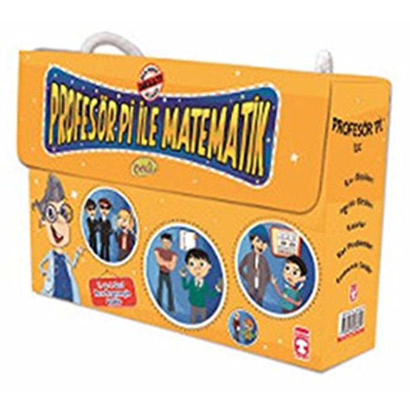 Profesör Pi ile Matematik 2 Set - 5 Kitap takım Profesör Pi ile Matematik 2 Set - 5 Kitap takım