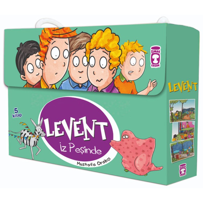 Levent İz Peşinde 1 Set - (5 Kitap) Levent İz Peşinde 1 Set - (5 Kitap)