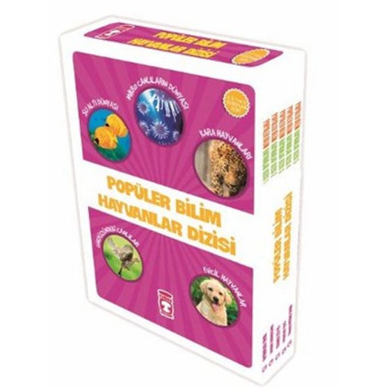 Popüler Bilim Hayvanlar Dizisi - 5 Kitap Takım Popüler Bilim Hayvanlar Dizisi - 5 Kitap Takım