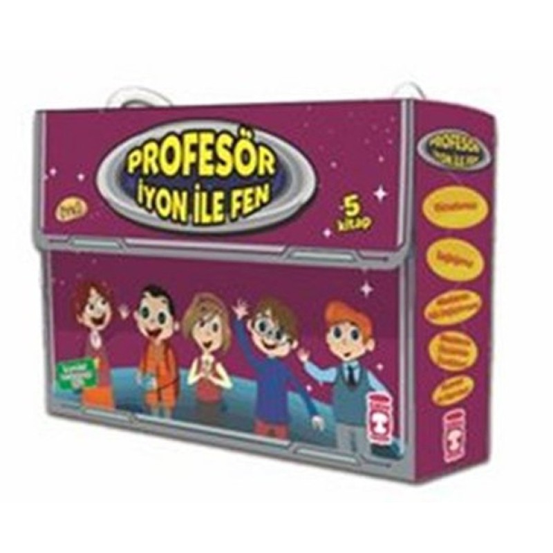 Profesör İyon ile Fen - 5 Kitap Takım Profesör İyon ile Fen - 5 Kitap Takım