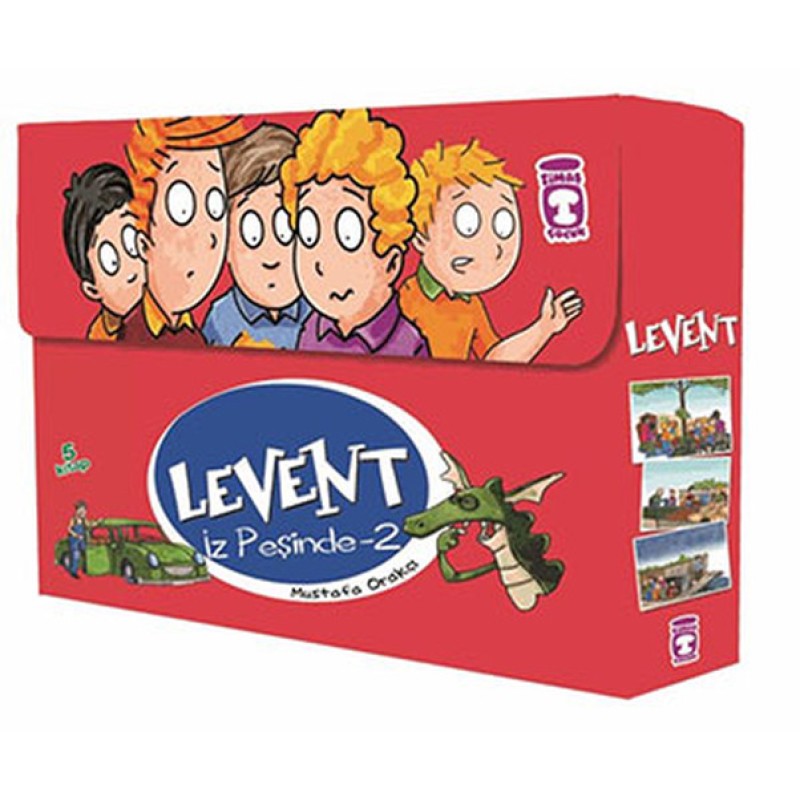 Levent İz Peşinde Set 2 - 5 Kitap Takım Levent İz Peşinde Set 2 - 5 Kitap Takım