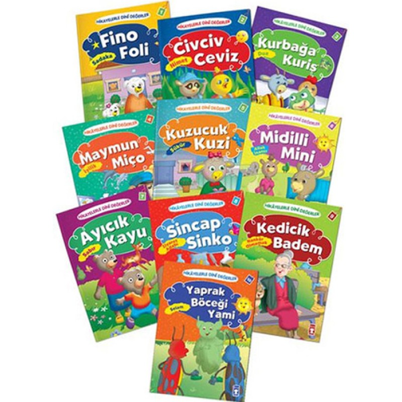 Hikayelerle Dini Değerler Set - (10 Kitap) Hikayelerle Dini Değerler Set - (10 Kitap)