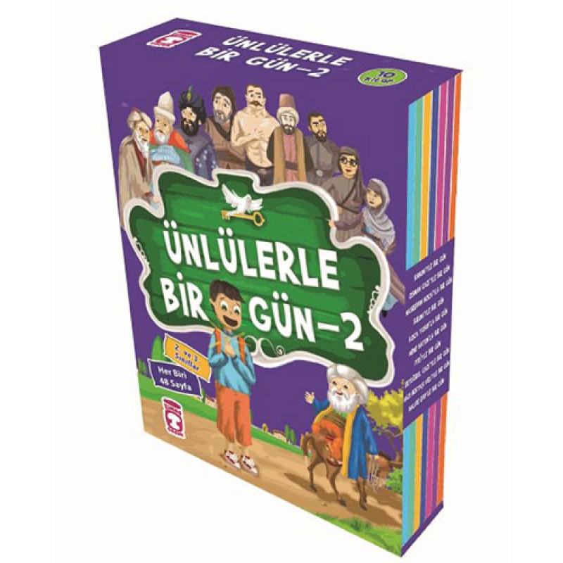 Ünlülerle Bir Gün 2 - (10 Kitap Set) Ünlülerle Bir Gün 2 - (10 Kitap Set)