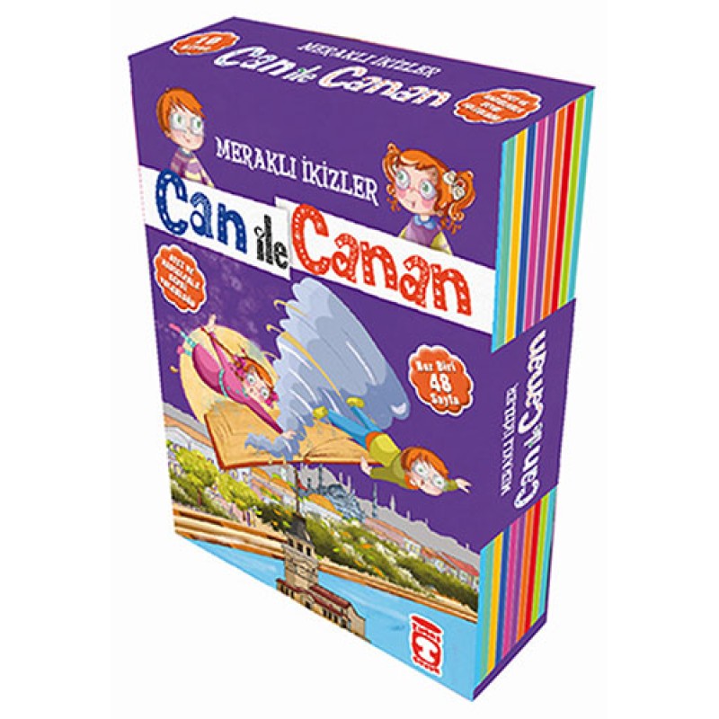Can İle Canan - 10 Kitap Set Can İle Canan - 10 Kitap Set