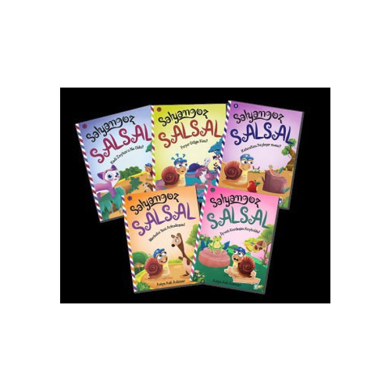 Salyangoz Salsal 2 - 5 Kitap Takım Salyangoz Salsal 2 - 5 Kitap Takım