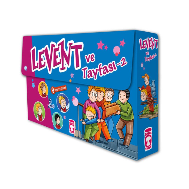 Levent ve Tayfası 2 (5 Kitap Set) Levent ve Tayfası 2 (5 Kitap Set)
