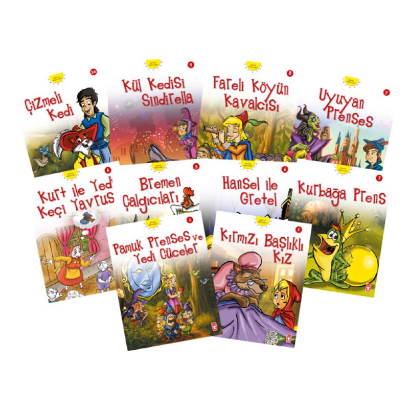 Dünya Masalları- 1 Set (10 Kitap) Dünya Masalları- 1 Set (10 Kitap)