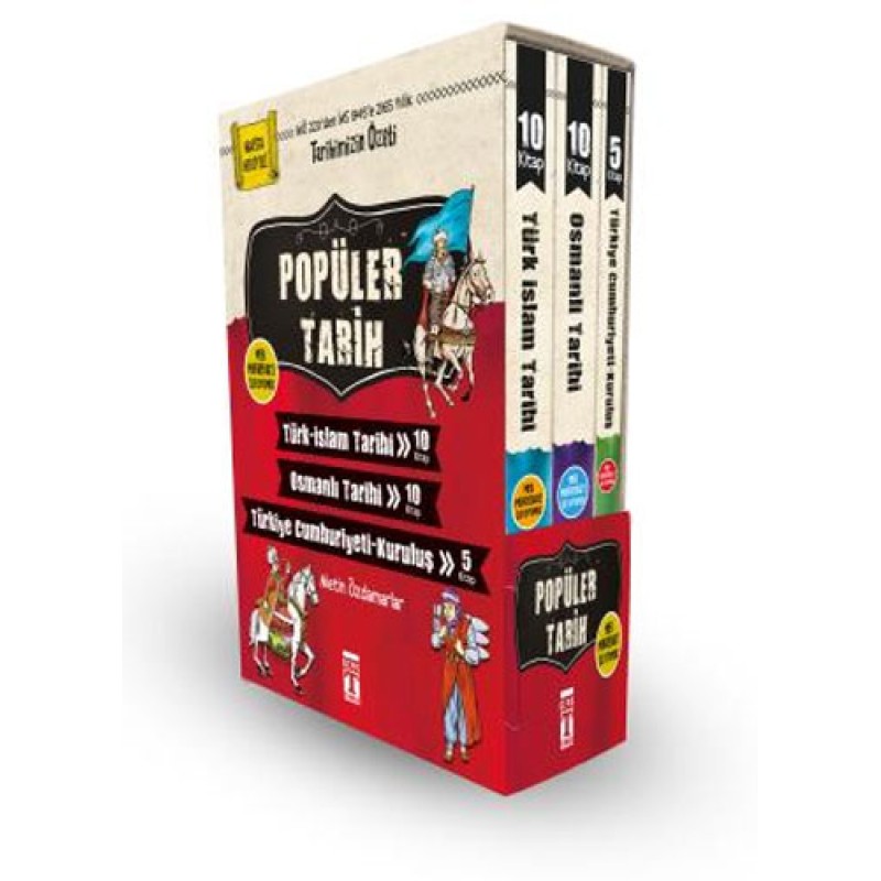 Popüler Tarih - 25 Kitap Takım