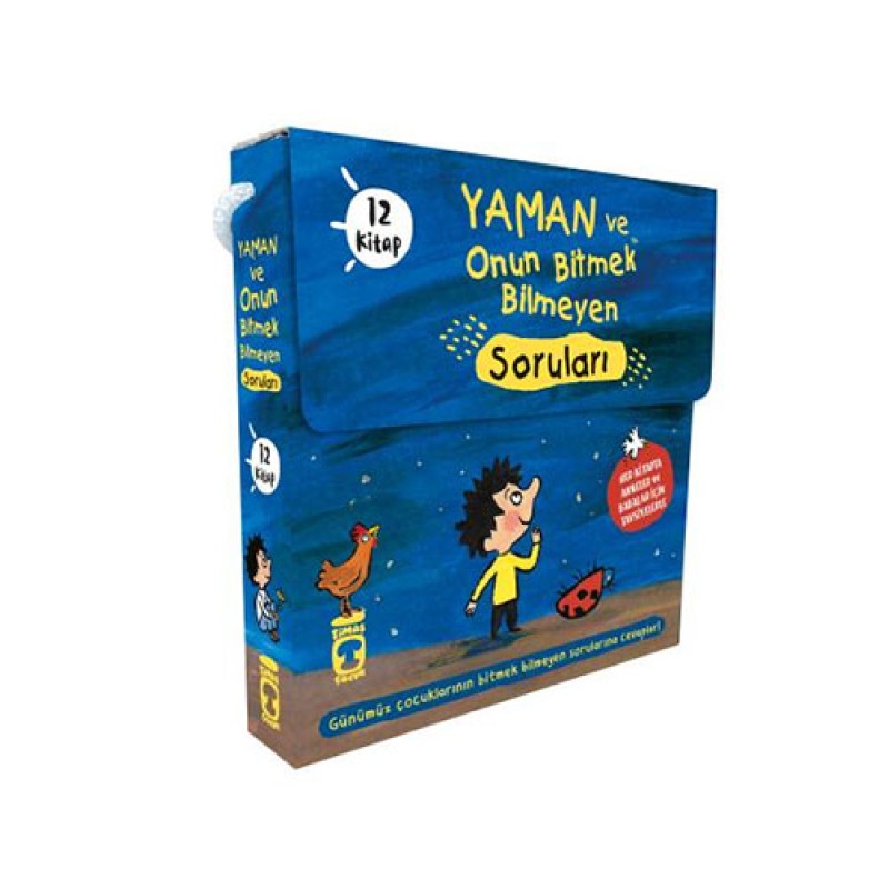 Yaman ve Onun Bitmek Bilmeyen Soruları Seti-12 Kitap Takım Kutulu Yaman ve Onun Bitmek Bilmeyen Soruları Seti-12 Kitap Takım Kutulu