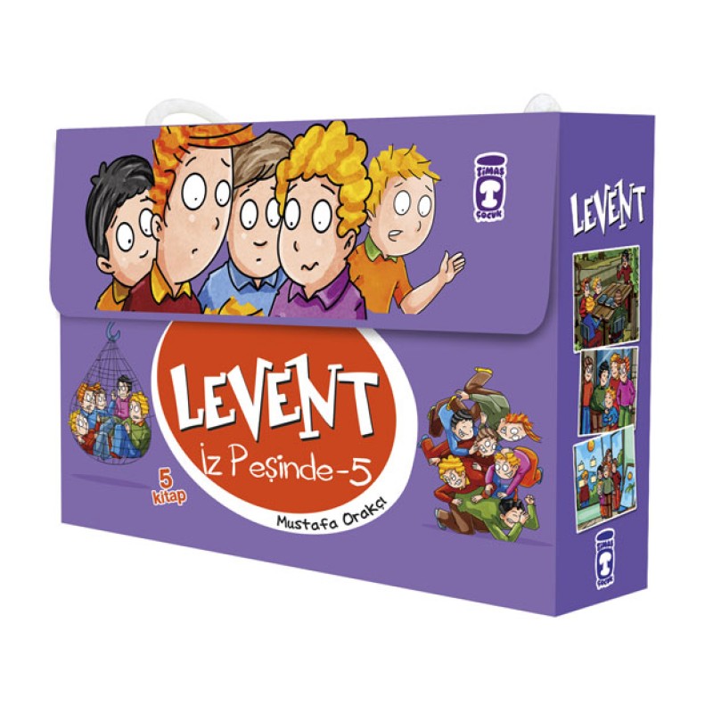 Levent İz Peşinde 5 Set - 5 Kitap
