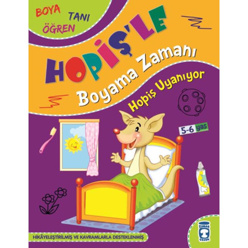 Hopiş’le Boyama Zamanı - Hopiş Uyanıyor Hopiş’le Boyama Zamanı - Hopiş Uyanıyor