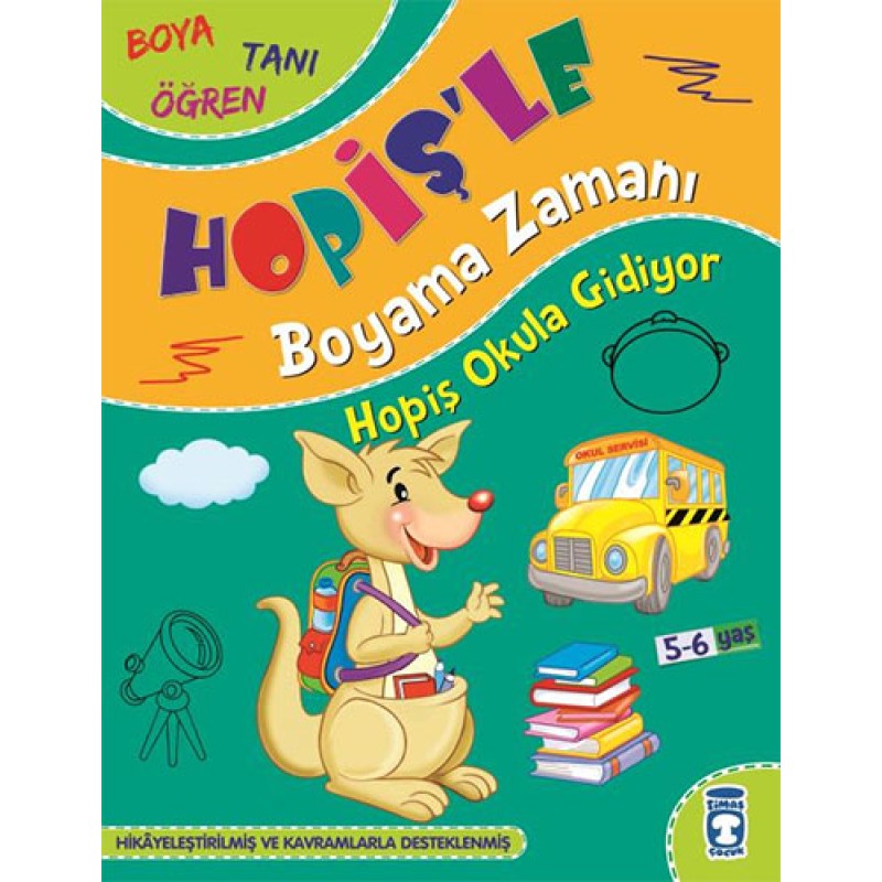 Hopiş'le Boyama Zamanı - Hopiş Okula Gidiyor Hopiş'le Boyama Zamanı - Hopiş Okula Gidiyor