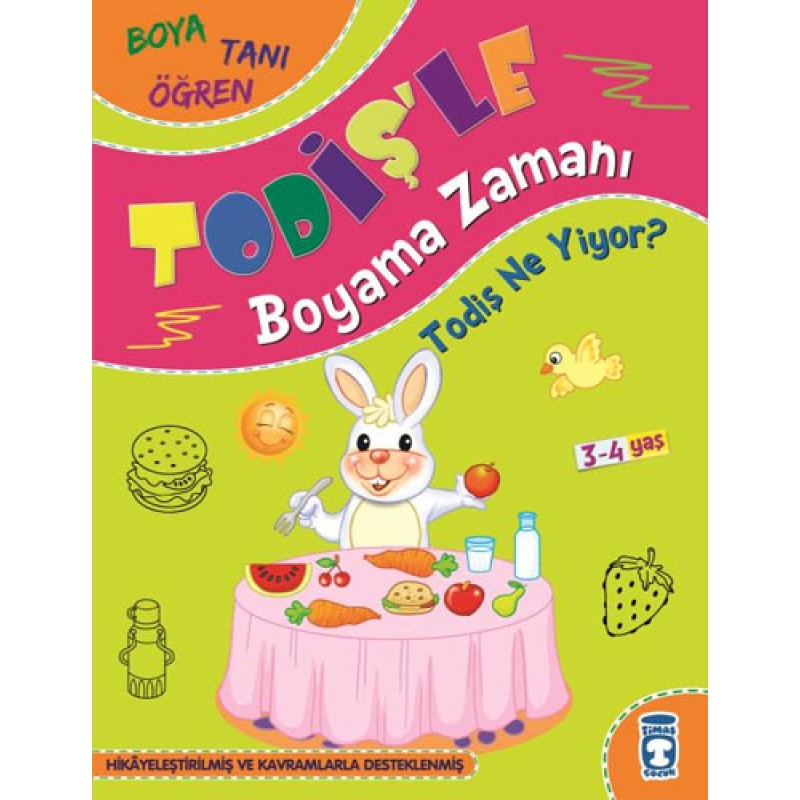 Todiş Ne Yiyor? - Todiş'le Boyama Zamanı Todiş Ne Yiyor? - Todiş'le Boyama Zamanı