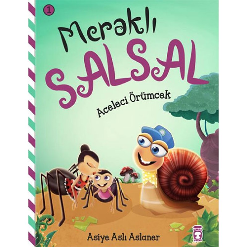 Meraklı Salsal 1 - Aceleci Örümcek Meraklı Salsal 1 - Aceleci Örümcek