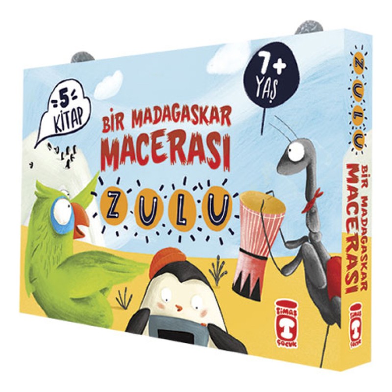 Bir Madagaskar Macerası Zulu Set - 5 Kitap Takım Bir Madagaskar Macerası Zulu Set - 5 Kitap Takım