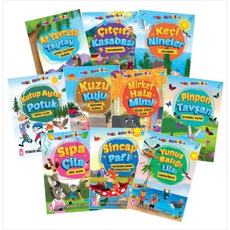 Mini Masallar 5 Seti (10 Kitap Takım) Mini Masallar 5 Seti (10 Kitap Takım)