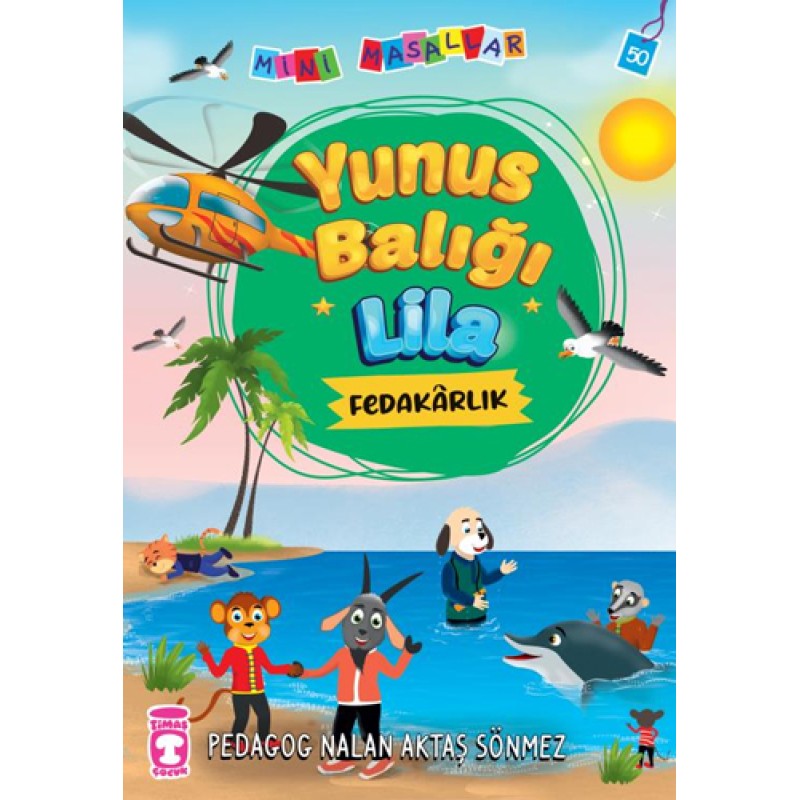 Mini Masallar 5 - Yunus Balığı Lila Mini Masallar 5 - Yunus Balığı Lila