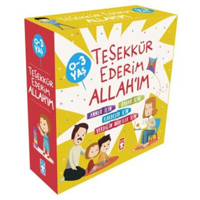 Teşekkür Ederim Allah'ım - 4 Kitap Takım Teşekkür Ederim Allah'ım - 4 Kitap Takım