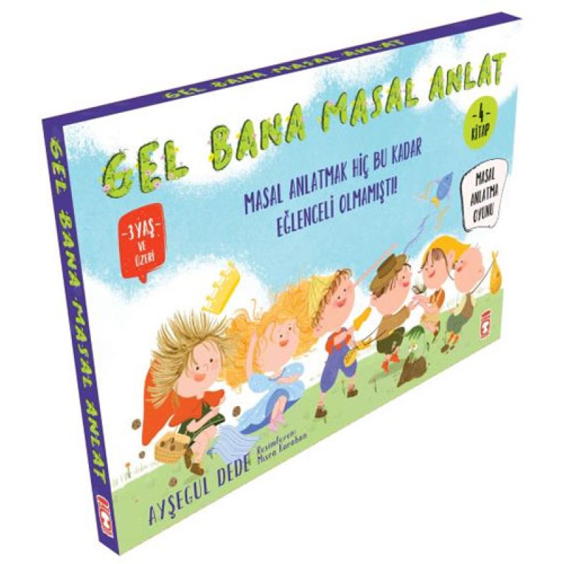 Gel Bana Masal Anlat Seti - 4 Kitap Takım Gel Bana Masal Anlat Seti - 4 Kitap Takım