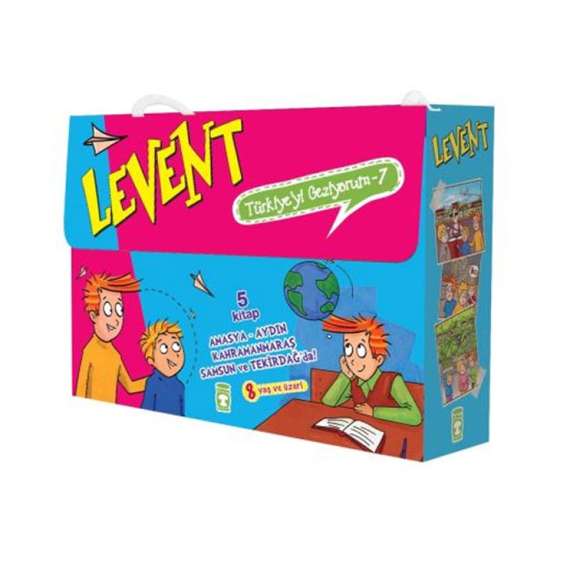 Levent Türkiye'yi Geziyorum 7 Set - 5 Kitap Takım