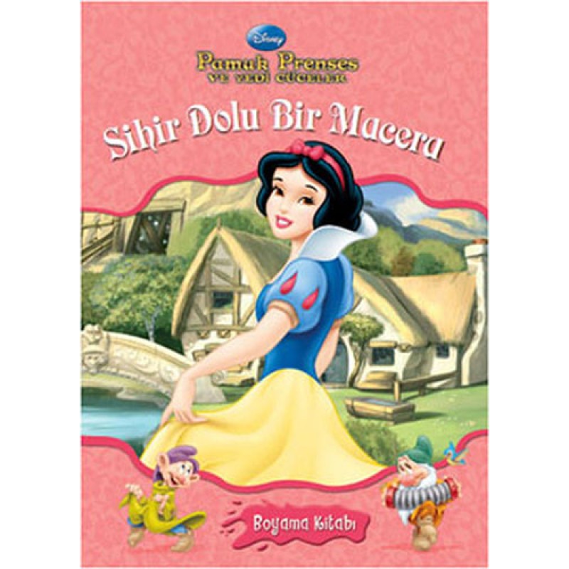 Pamuk Prenses: Sihir Dolu Bir Macera Suluboya Kitabı Pamuk Prenses: Sihir Dolu Bir Macera Suluboya Kitabı