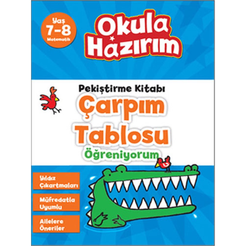 Pekiştirme Kitabı Çaprım Tablosu Öğreniyorum Pekiştirme Kitabı Çaprım Tablosu Öğreniyorum
