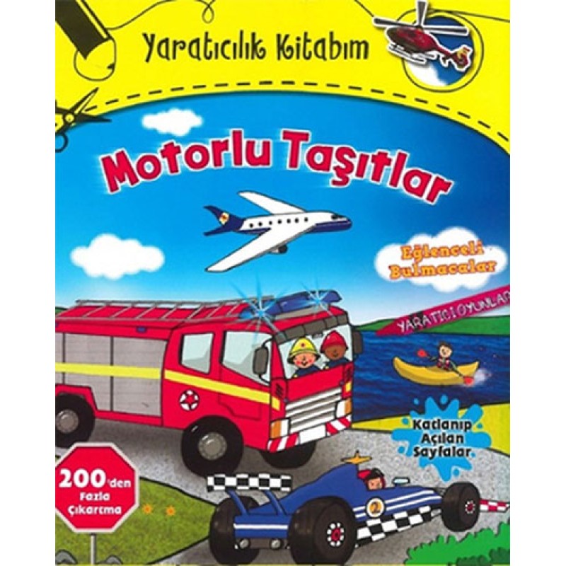Yaratıcılık Kitabım - Motorlu Taşıtlar Yaratıcılık Kitabım - Motorlu Taşıtlar