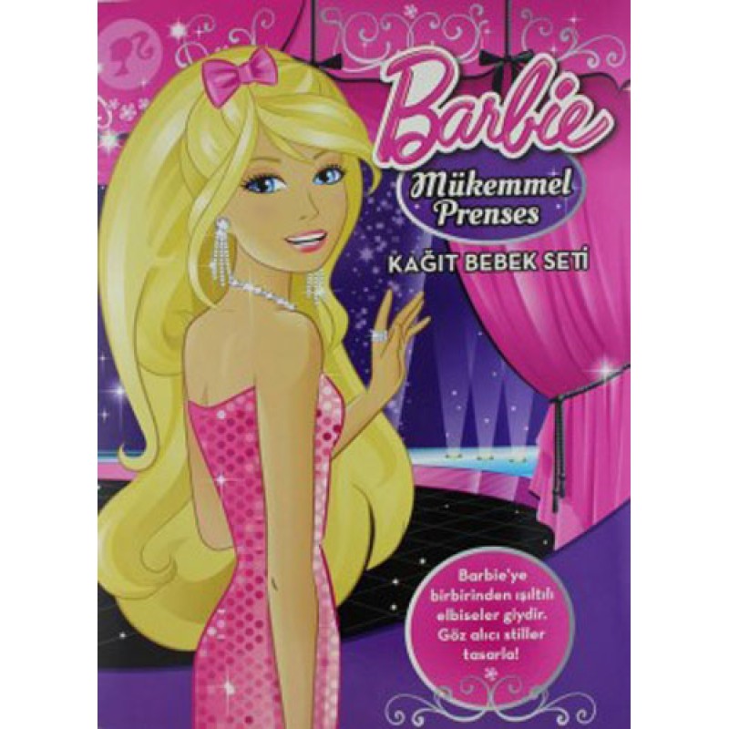 Barbie Mükemmel Prenses Kağıt Bebek Seti Barbie Mükemmel Prenses Kağıt Bebek Seti