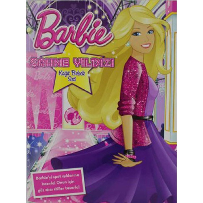 Barbie Sahne Yıldızı Kağıt Bebek Seti Barbie Sahne Yıldızı Kağıt Bebek Seti