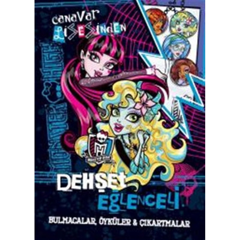 Monster High - Dehşet Eğlenceli Bulmacalar, Öyküler ve Çıkartmalar Monster High - Dehşet Eğlenceli Bulmacalar, Öyküler ve Çıkartmalar