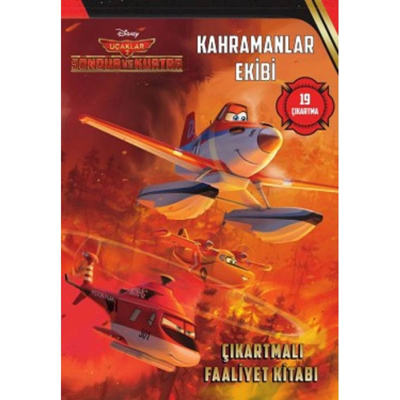 Disney Uçaklar 2 - Kahramanlar Ekibi Çıkartmalı Faaliyet Kitabı