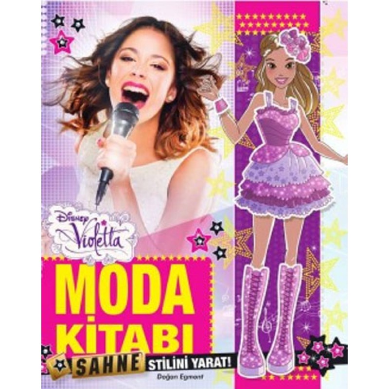 Disney Violetta Moda Kitabı - Sahne Stilini Yarat