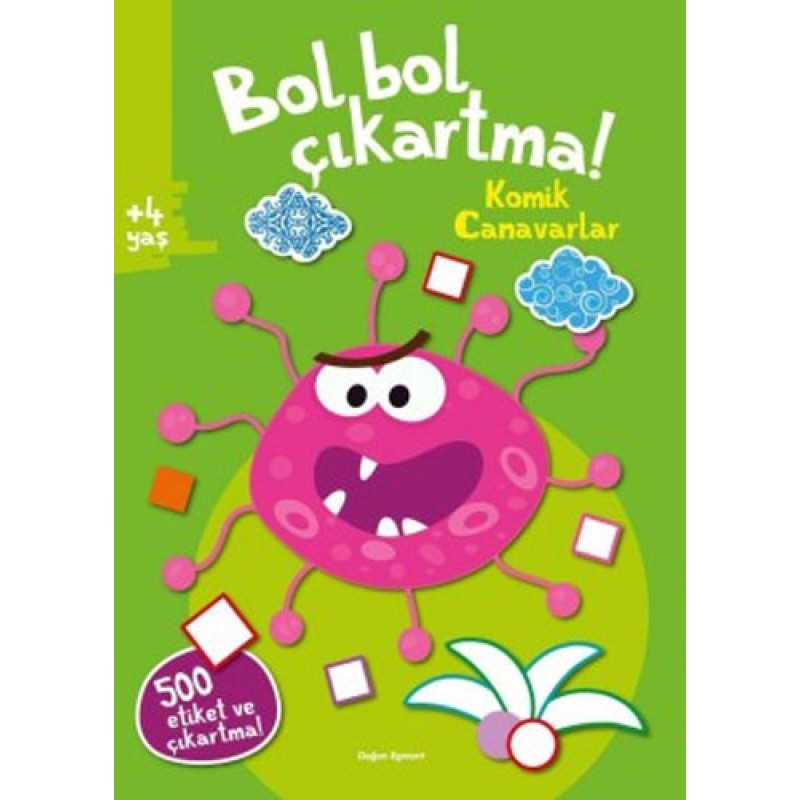 Bol Bol Çıkartma - Komik Canavarlar Bol Bol Çıkartma - Komik Canavarlar