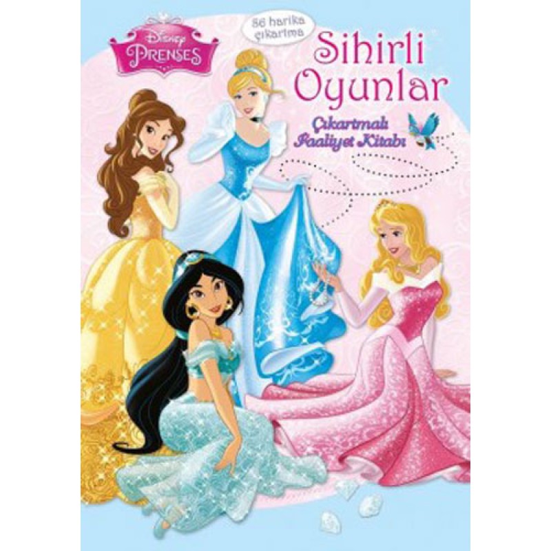 Disney Prenses Sihirli Oyunlar Çıkartmalı Faaliyet Kitabı