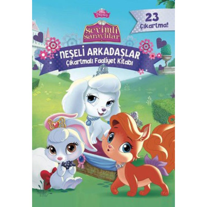 Disney Sevimli Saraylılar - Neşeli Arkadaşlar Çıkartmalı Faaliyet Kitabı