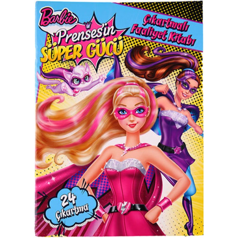 Barbie Prensesin Süper Gücü : Çıkartmalı Faaliyet Kitabı Barbie Prensesin Süper Gücü : Çıkartmalı Faaliyet Kitabı