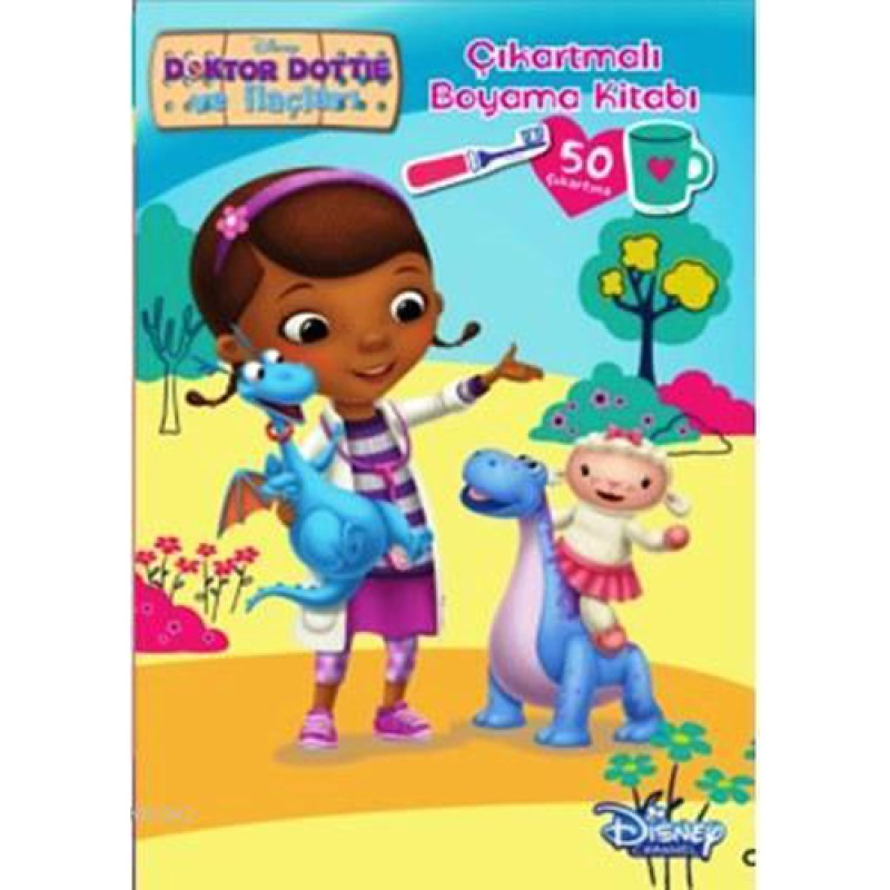 Disney Doktor Dottie : Çıkartmalı Boyama Kitabı Disney Doktor Dottie : Çıkartmalı Boyama Kitabı