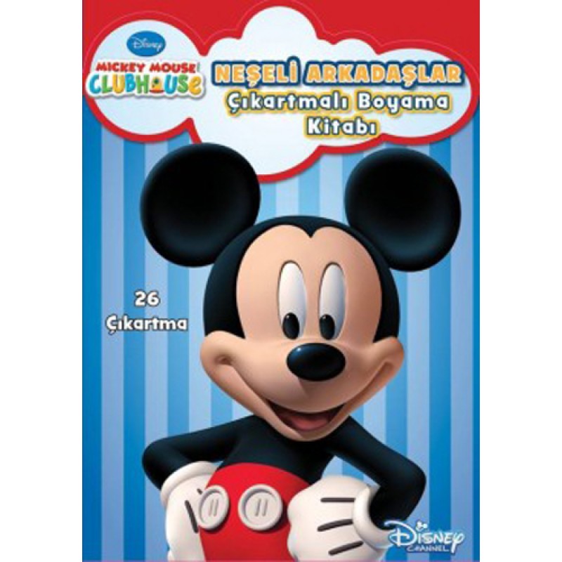 Disney MMCH Neşeli Arkadaşlar Çıkartmalı Boyama Kitabı Disney MMCH Neşeli Arkadaşlar Çıkartmalı Boyama Kitabı
