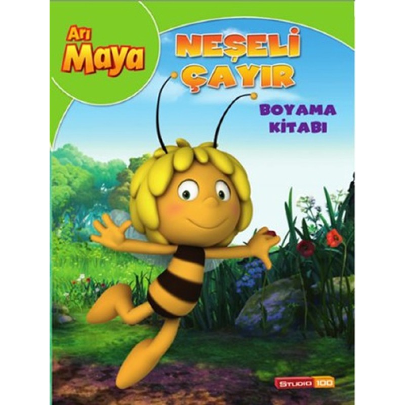 Arı Maya Neşeli Çayır Boyama Kitabı Arı Maya Neşeli Çayır Boyama Kitabı